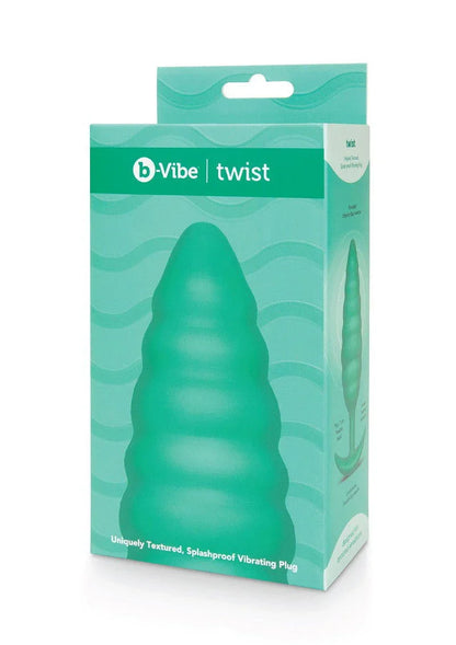 ♂ ♀ B-Vibe Twist Texture Plug - Happytoys Sexshop: Toys for Feeling Happy & Easy 😊 - Discreet geleverd