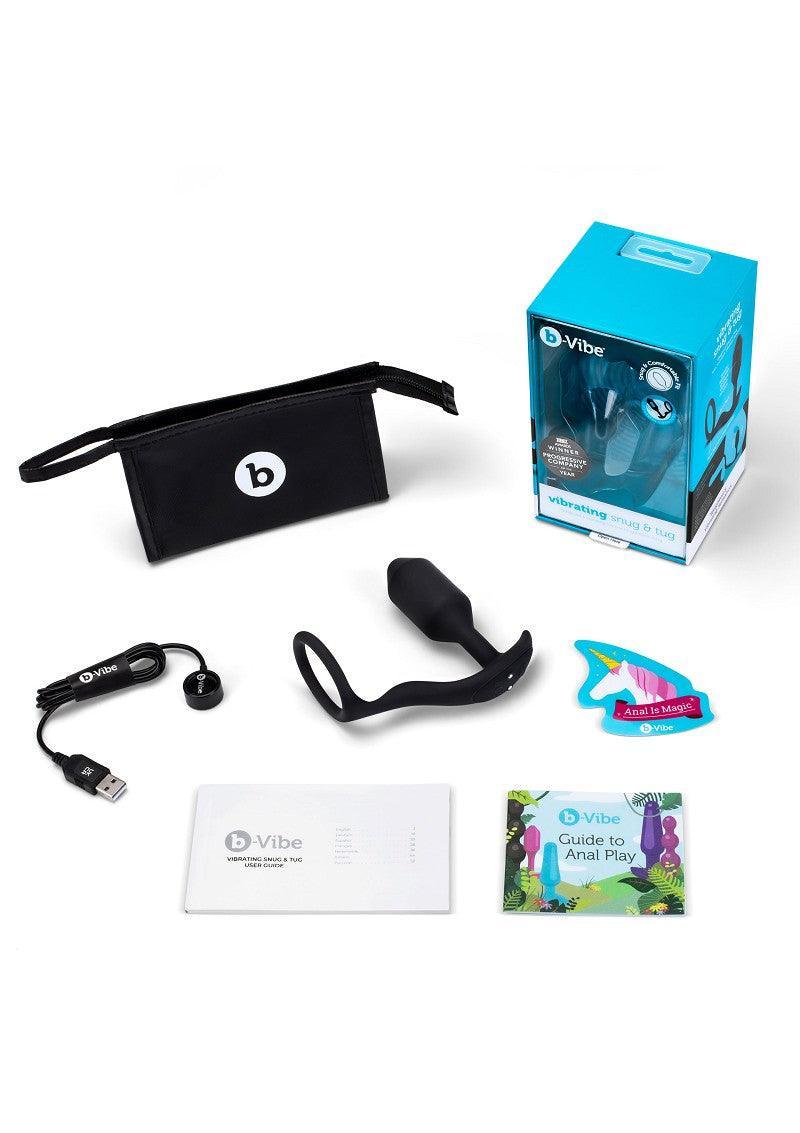 ♂ ♀ B-Vibe Vibrating Snug & Tug M - Happytoys Sexshop: Toys for Feeling Happy & Easy 😊 - Discreet geleverd