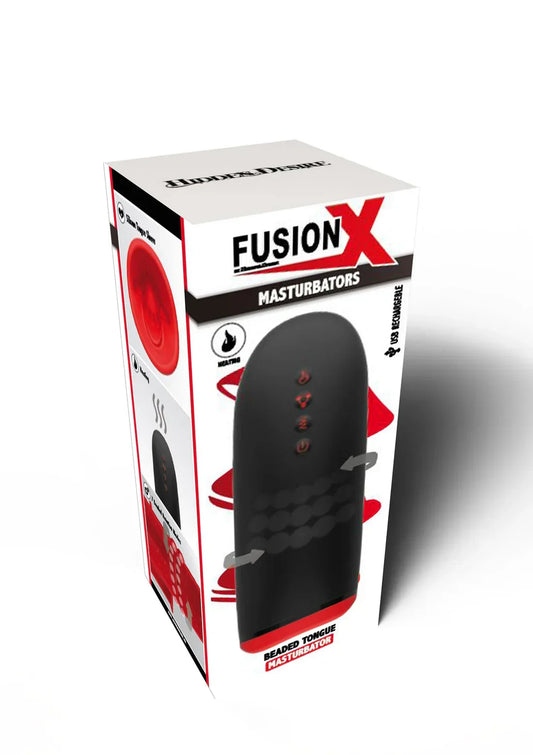 Beaded Tongue Masturbator by Hidden Desire - Happytoys Sexshop: Toys for Feeling Happy & Easy 😊 - Discreet geleverd