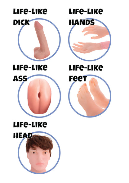 Big Boner Billie Inflatable Doll by Hidden Desire