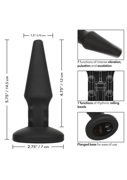 Bionic Beaded Rimming Probe by CalExotics - Happytoys Sexshop: Toys for Feeling Happy & Easy 😊 - Discreet geleverd
