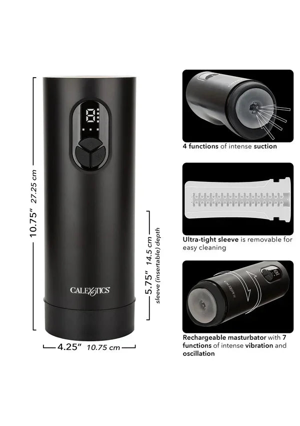 Bionic Vibro Stroker by CalExotics - Happytoys Sexshop: Toys for Feeling Happy & Easy 😊 - Discreet geleverd