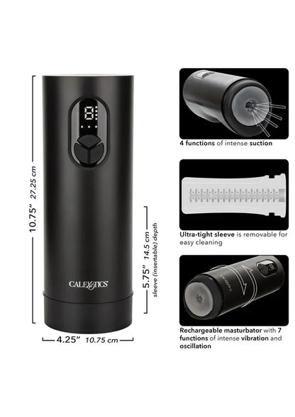 Bionic Vibro Stroker by CalExotics - Happytoys Sexshop: Toys for Feeling Happy & Easy 😊 - Discreet geleverd