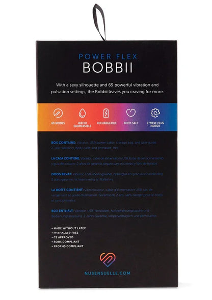 Bobbii Power Flex Bullet Fuchsia by Nu Sensuelle - Happytoys Sexshop: Toys for Feeling Happy & Easy 😊 - Discreet geleverd