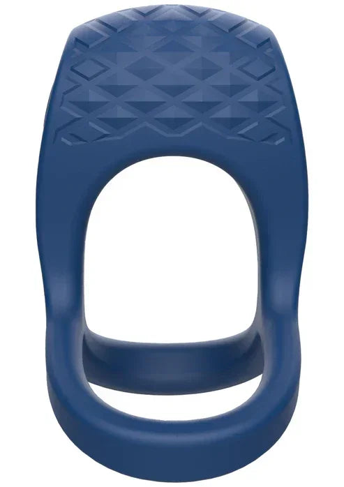 Brutal Ring & Ball Cage Vibrating Couples Cock Ring by Playhouse