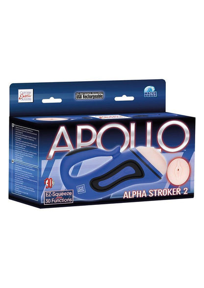 Alpha Stroker 2 Vibrerende Masturbator by CalExotics - Happytoys Sexshop: Toys for Feeling Happy & Easy 😊 - Discreet geleverd