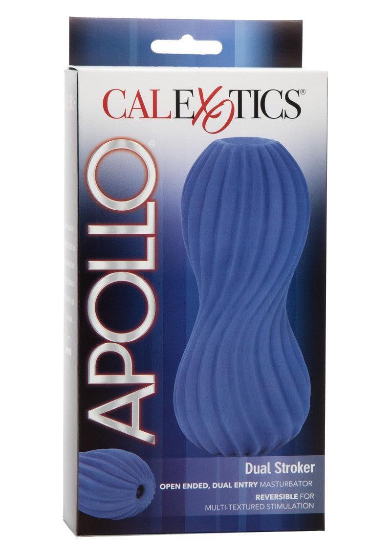 Apollo Dual Stroker Dubbele masturbator by CalExotics - Happytoys Sexshop: Toys for Feeling Happy & Easy 😊 - Discreet geleverd