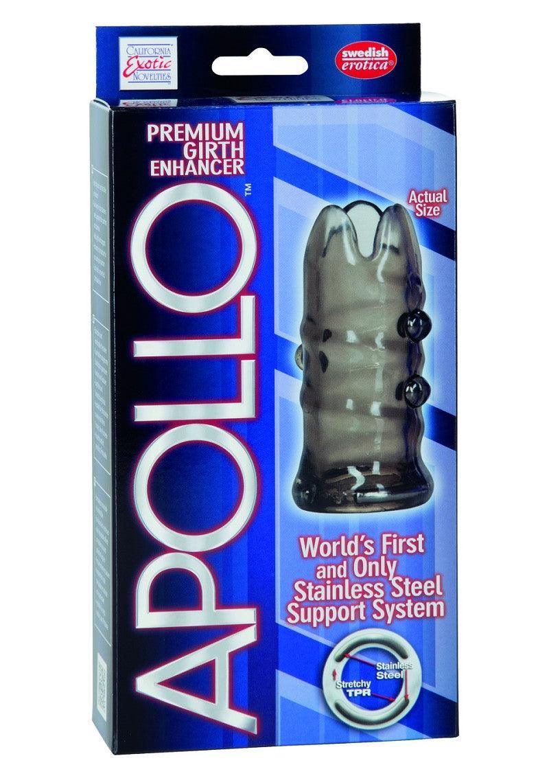 Apollo Premium Girth Enhancer Penis sleeve by CalExotics - Happytoys Sexshop: Toys for Feeling Happy & Easy 😊 - Discreet geleverd