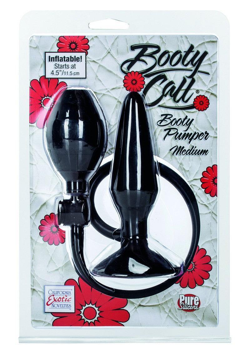 Booty Call Booty Pumper Medium opblaasbare buttplug by CalExotics - Happytoys Sexshop: Toys for Feeling Happy & Easy 😊 - Discreet geleverd