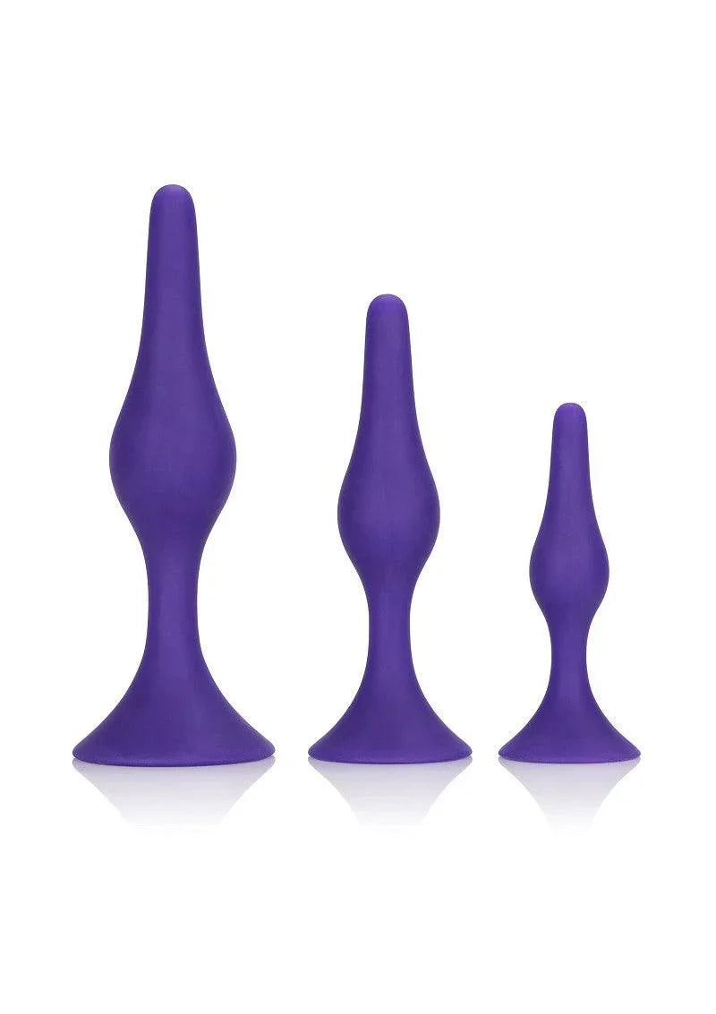 Booty Call Booty Trainer Kit Buttplugs by CalExotics - Happytoys Sexshop: Toys for Feeling Happy & Easy 😊 - Discreet geleverd