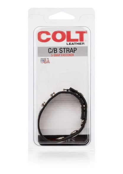 CalExotics-COLT-Leather-C-B-Strap-5-Snap-Fastener-Cock-Ball-ring-Happytoys-Sexshop-Toys-for-Feeling-Happy-Easy-1640 @ Happytoys Sexshop: online sex shop for Feeling Happy & Easy 😊 the erotic store owned by a woman