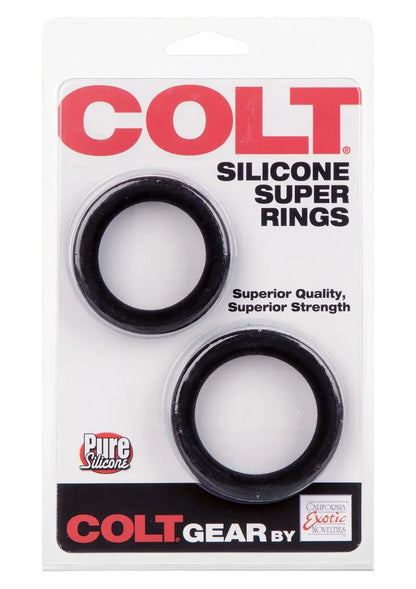 COLT Silicone Super Rings by CalExotics - Happytoys Sexshop: Toys for Feeling Happy & Easy 😊 - Discreet geleverd