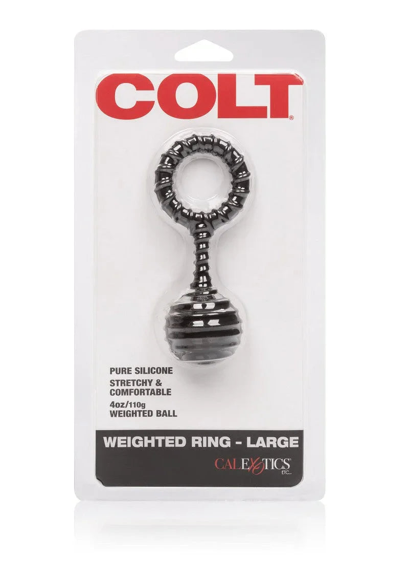 COLT Weighted Ring Large Cockring by CalExotics - Happytoys Sexshop: Toys for Feeling Happy & Easy 😊 - Discreet geleverd