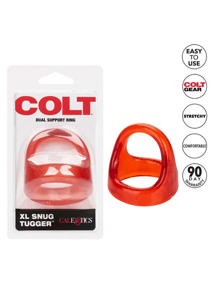 ♂ CalExotics COLT XL Snug Tugger Cockring - Happytoys Sexshop: online sex shop for Feeling Happy & Easy 😊 - Discreet geleverd