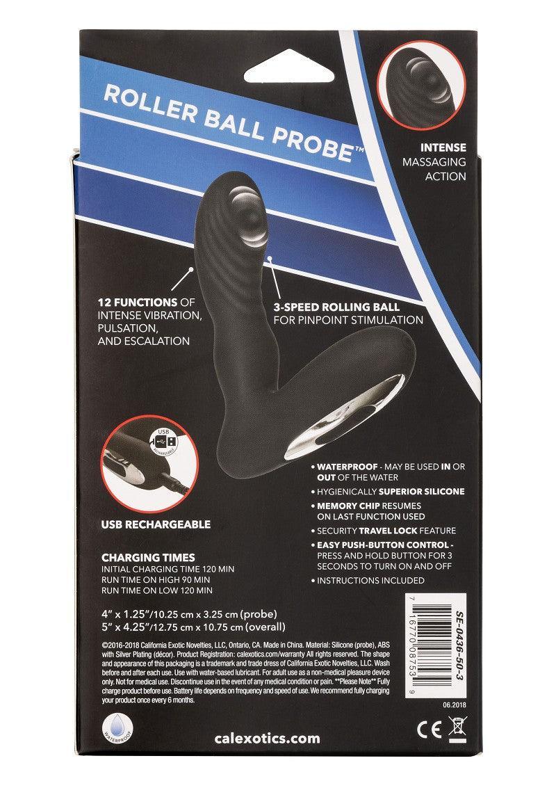 Eclipse Roller Ball Probe Anaal Vibrator by CalExotics - Happytoys Sexshop: Toys for Feeling Happy & Easy 😊 - Discreet geleverd