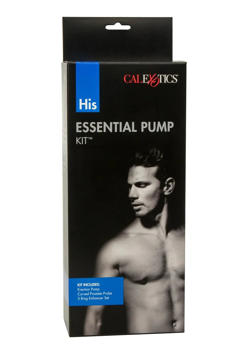 His Essential Pump Kit Penis Pomp by CalExotics - Happytoys Sexshop: Toys for Feeling Happy & Easy 😊 - Discreet geleverd