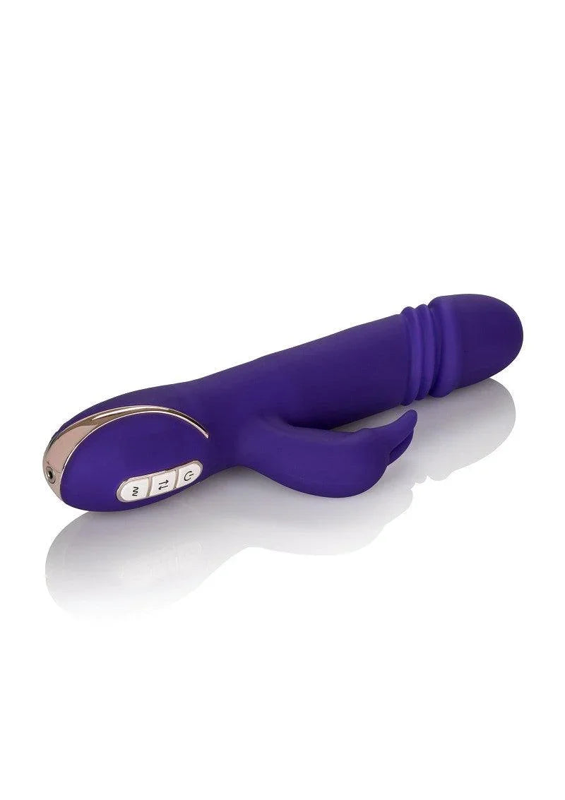 Jack Rabbit Signature Silicone Thrusting Rabbit by CalExotics - Happytoys Sexshop: Toys for Feeling Happy & Easy 😊 - Discreet geleverd