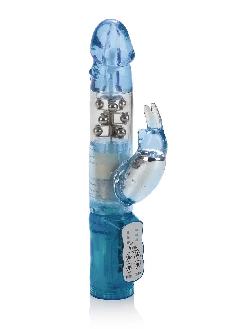 Jack Rabbit Waterproof Jack Rabbit - 3 Rows Vibrator by CalExotics - Happytoys Sexshop: Toys for Feeling Happy & Easy 😊 - Discreet geleverd