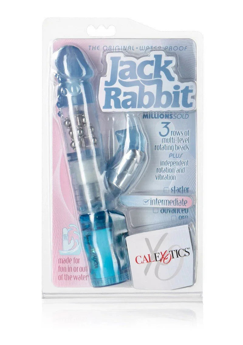Jack Rabbit Waterproof Jack Rabbit - 3 Rows Vibrator by CalExotics - Happytoys Sexshop: Toys for Feeling Happy & Easy 😊 - Discreet geleverd