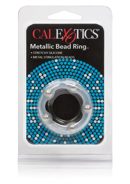 Metallic Bead Ring by CalExotics - Happytoys Sexshop: Toys for Feeling Happy & Easy π - Discreet geleverd