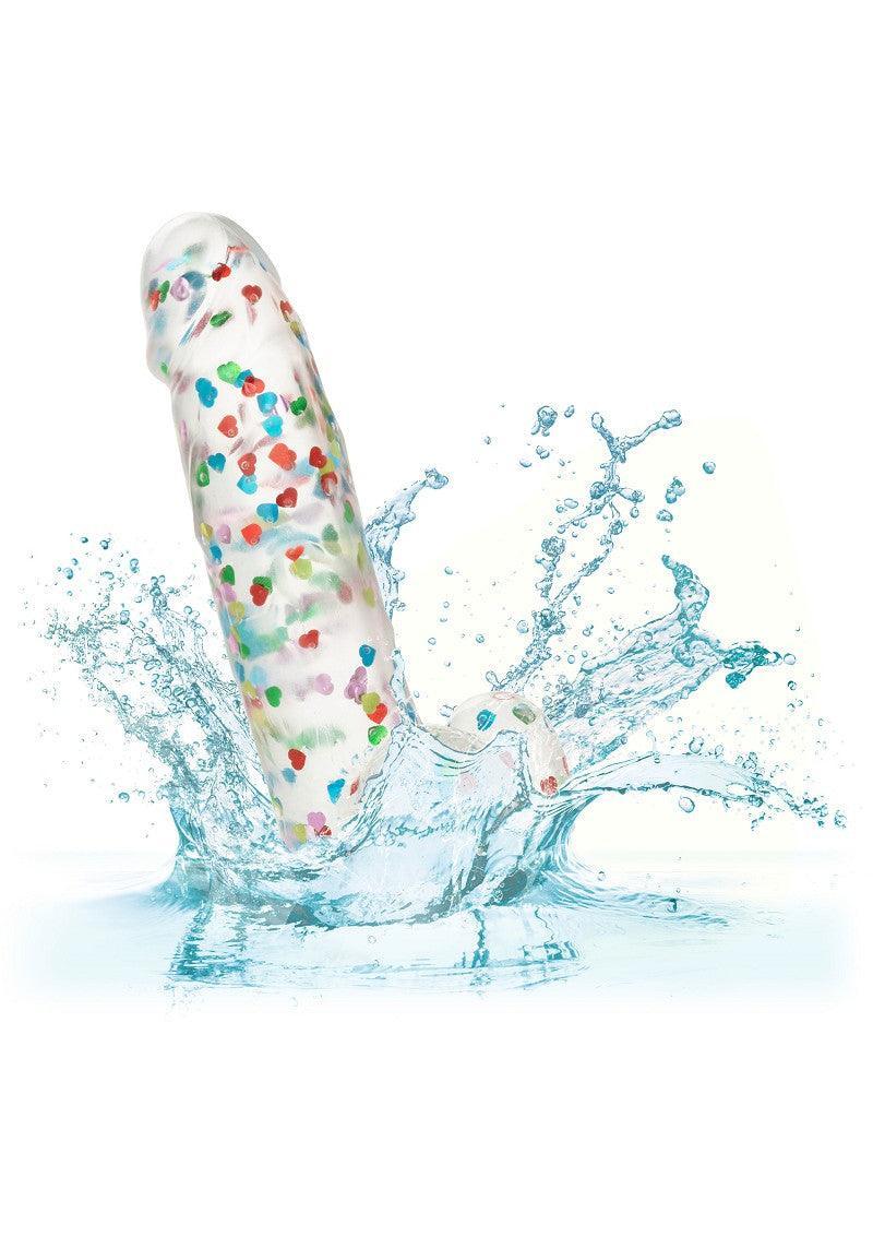 ♂ ♀ CalExotics Naughty Bits I Love Dick Heart-filled Dong - Happytoys Sexshop: Toys for Feeling Happy & Easy 😊 - Discreet geleverd