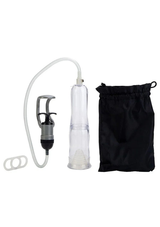 Optimum Series Enhance Travel Pump System Penis pomp by CalExotics - Happytoys Sexshop: Toys for Feeling Happy & Easy 😊 - Discreet geleverd
