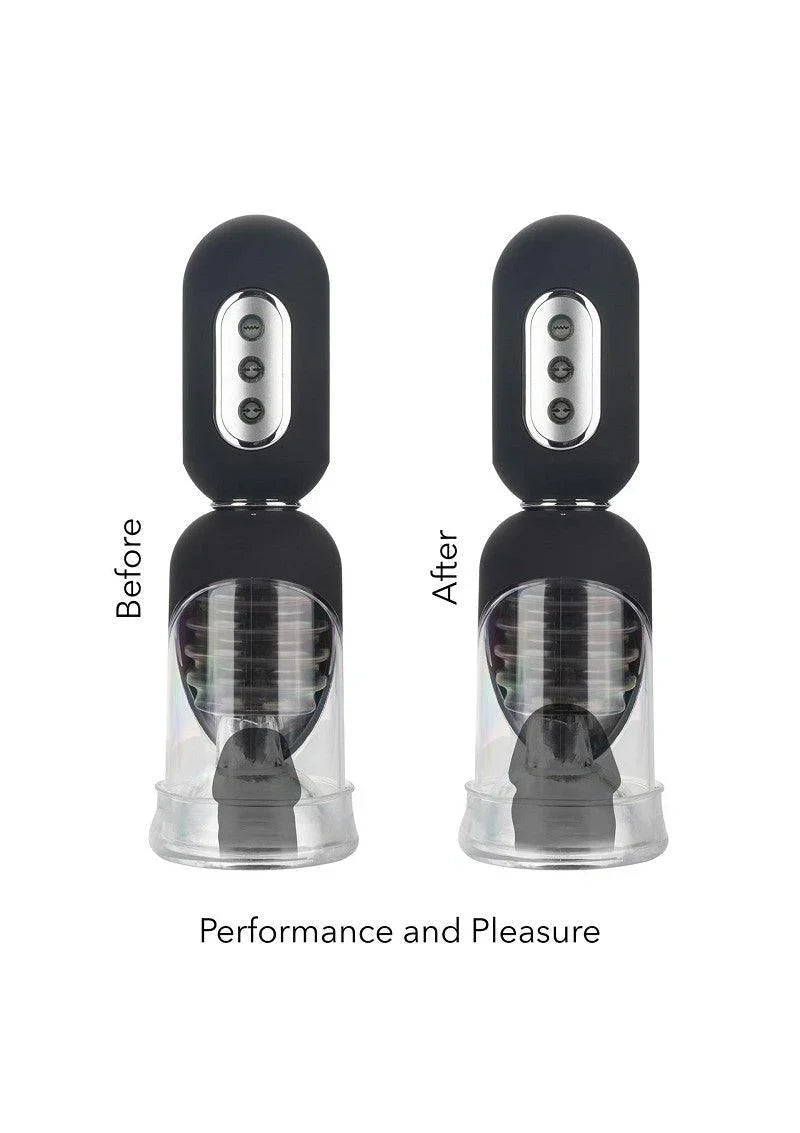 ♂ CalExotics Optimum Series Get Hard Head Pump Set - Happytoys Sexshop: Toys for Feeling Happy & Easy 😊 - Discreet geleverd