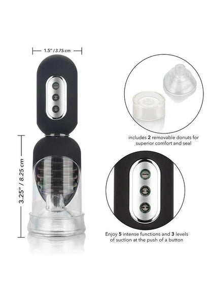 ♂ CalExotics Optimum Series Get Hard Head Pump Set - Happytoys Sexshop: Toys for Feeling Happy & Easy 😊 - Discreet geleverd
