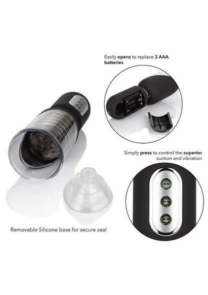 ♂ CalExotics Optimum Series Get Hard Head Pump Set - Happytoys Sexshop: Toys for Feeling Happy & Easy 😊 - Discreet geleverd