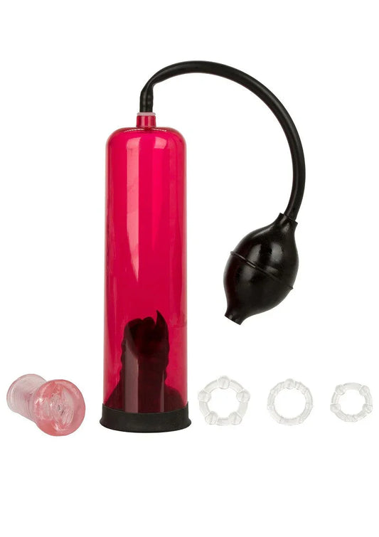 Optimum Series Masturstroke Masturbation Kit by CalExotics - Happytoys Sexshop: Toys for Feeling Happy & Easy 😊 - Discreet geleverd