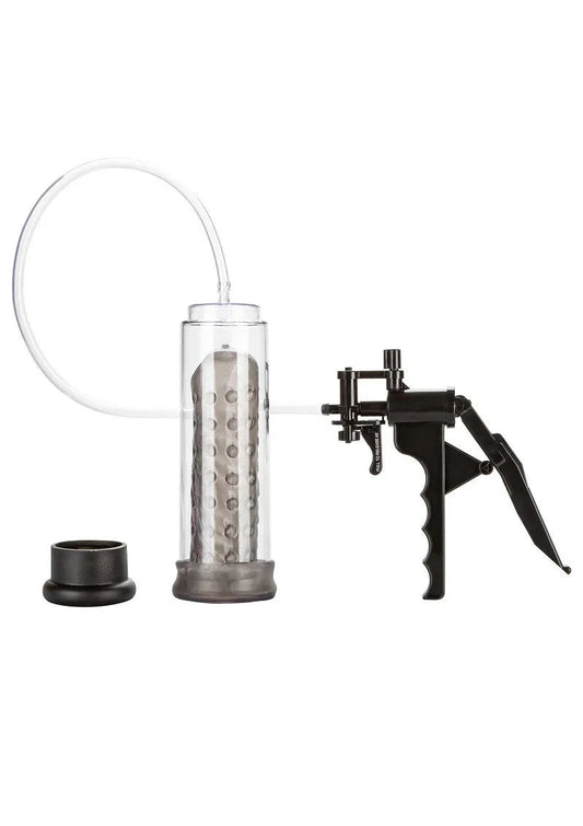 Optimum Series Pistol Pump by CalExotics - Happytoys Sexshop: Toys for Feeling Happy & Easy 😊 - Discreet geleverd