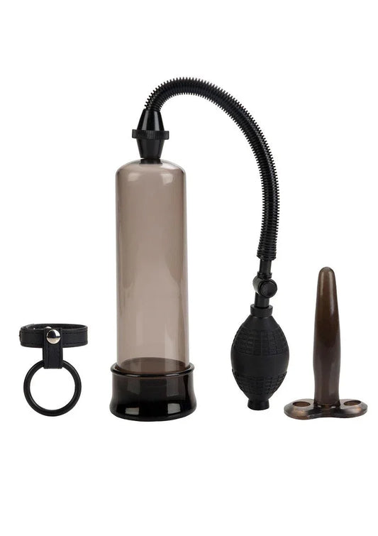 Optimum Series Rock Hard Pump Kit Penis Pomp by CalExotics - Happytoys Sexshop: Toys for Feeling Happy & Easy 😊 - Discreet geleverd