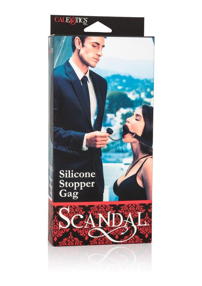 Scandal Silicone Stopper Gag by CalExotics - Happytoys Sexshop: Toys for Feeling Happy & Easy 😊 - Discreet geleverd