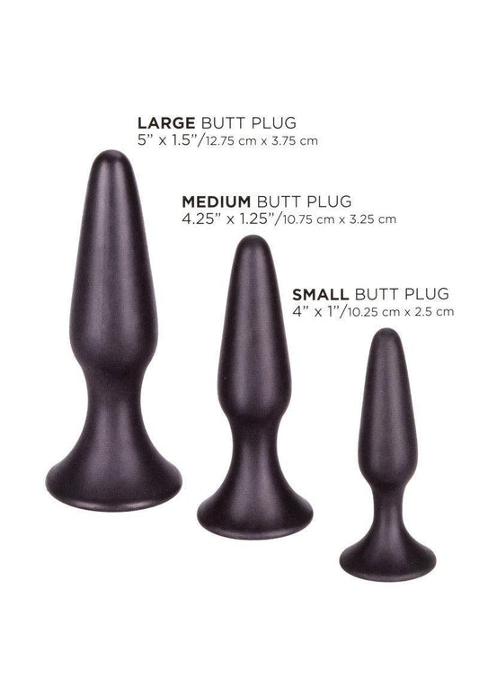 Silicone Anal Trainer Kit Happytoys by CalExotics - Happytoys Sexshop: Toys for Feeling Happy & Easy 😊 - Discreet geleverd