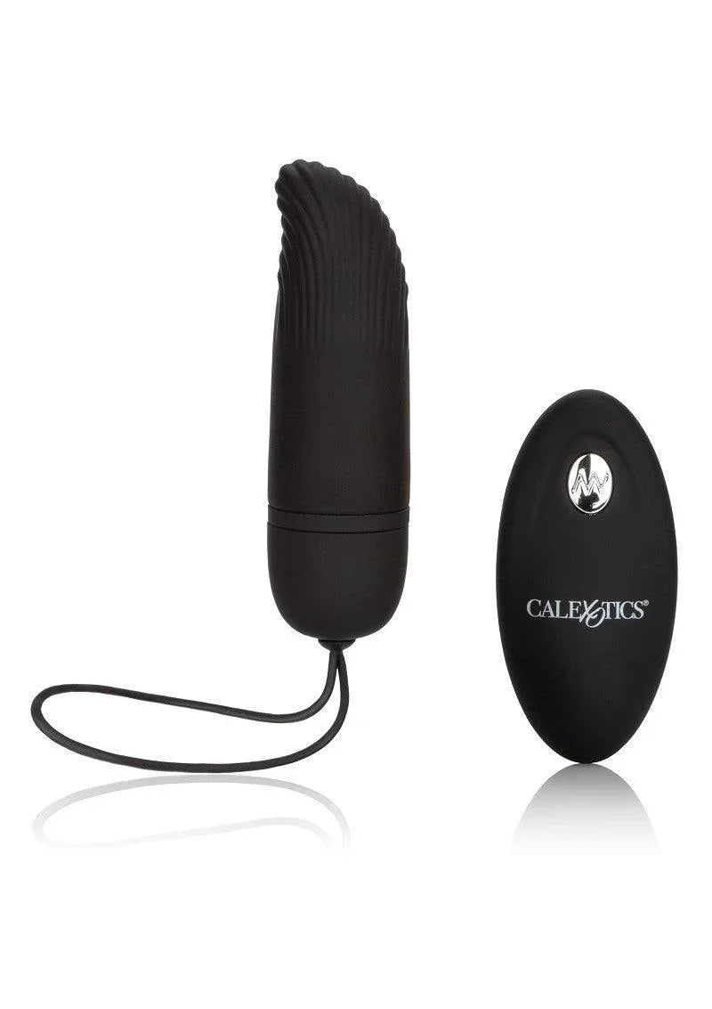 Silicone Remote Ridged G G-spot vibrator by CalExotics - Happytoys Sexshop: Toys for Feeling Happy & Easy 😊 - Discreet geleverd