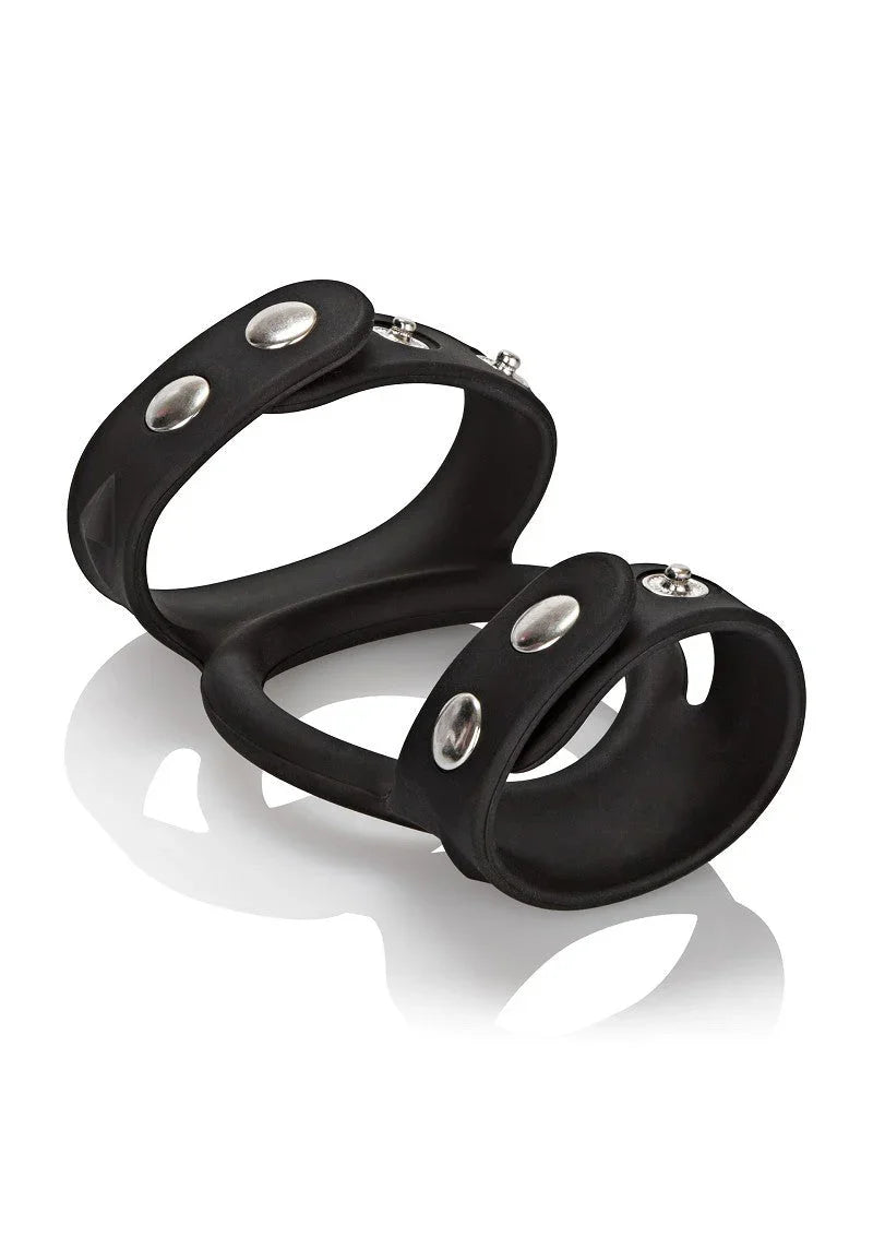 CalExotics Silicone Tri-Snap C & B Cage - Happytoys Sexshop: Toys for Feeling Happy & Easy 😊 - Discreet geleverd
