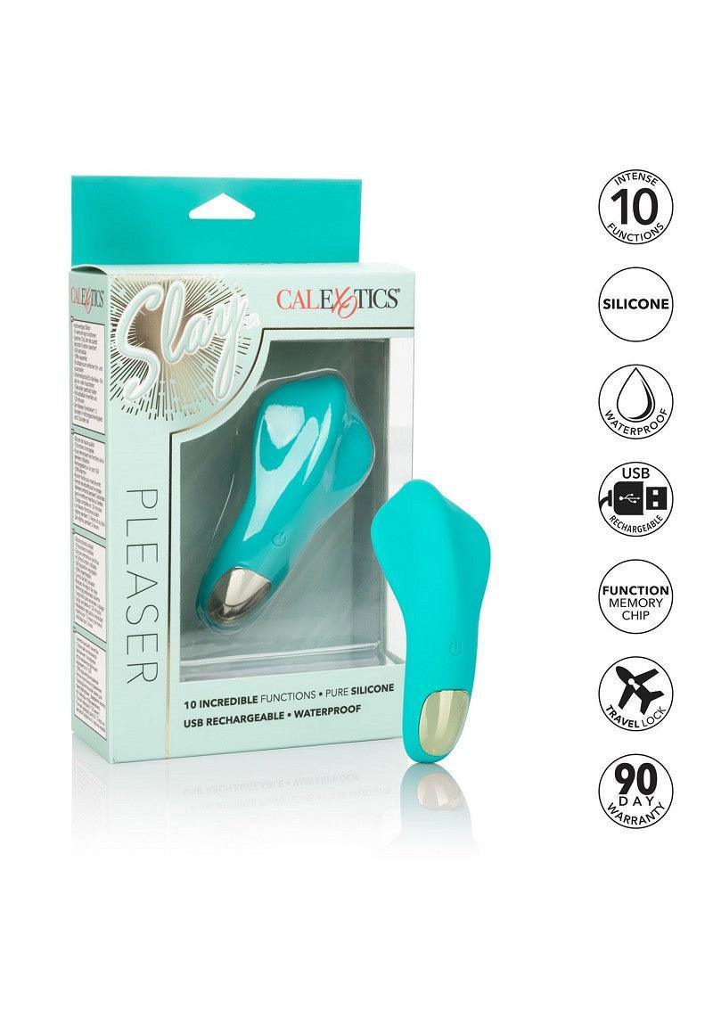 ♀ CalExotics Slay #PleaseMe kleine vibrator - Happytoys Sexshop: Toys for Feeling Happy & Easy 😊 - Discreet geleverd