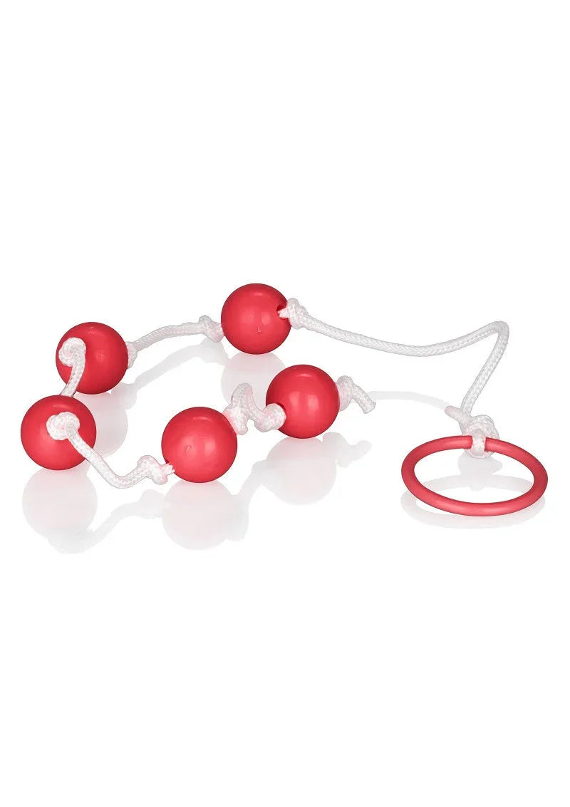 Small Anal Beads Anaal kralen by CalExotics - Happytoys Sexshop: Toys for Feeling Happy & Easy 😊 - Discreet geleverd