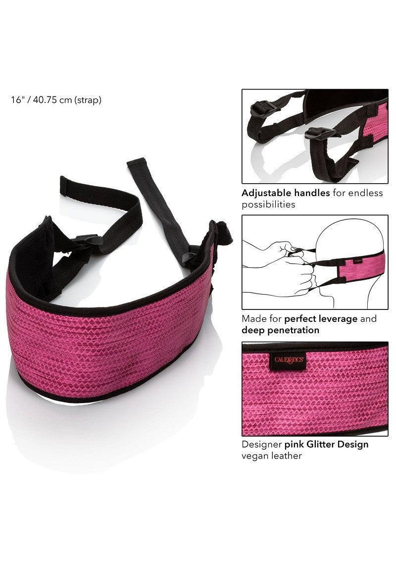 ♂ ♀ CalExotics Tickle Me Pink Tickle Me Pink BJ Strap Oraal Sexhulp - Happytoys Sexshop: Toys for Feeling Happy & Easy 😊 - Discreet geleverd