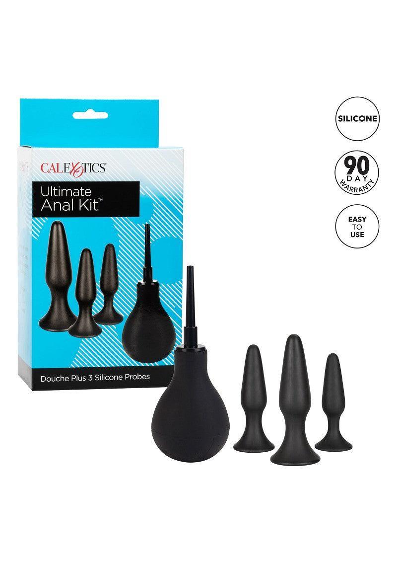 ♂ ♀ CalExotics Ultimate Anal Kit Butplugs & Klysma / Anaal douche @ Happytoys Sexshop: Toys for Feeling Happy & Easy 😊