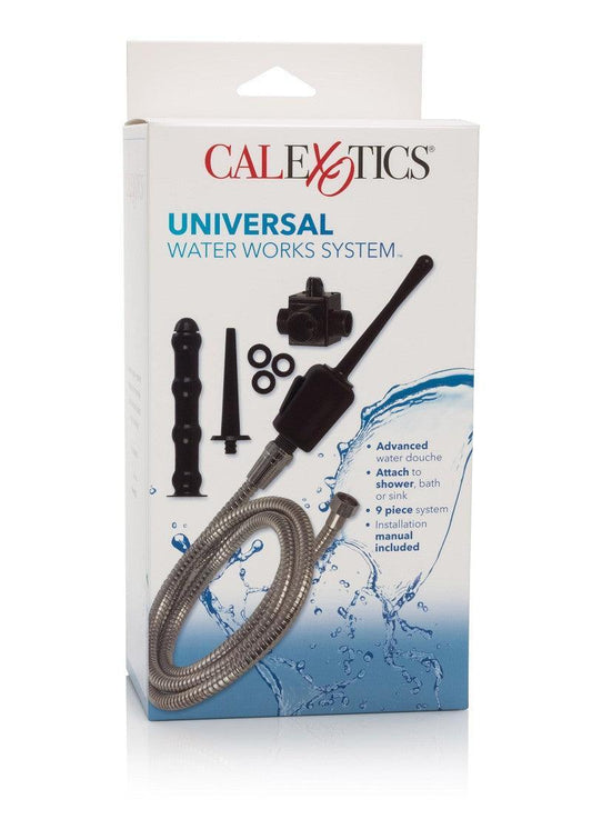 Universal Water Works System Anal Douche by CalExotics - Happytoys Sexshop: Toys for Feeling Happy & Easy 😊 - Discreet geleverd