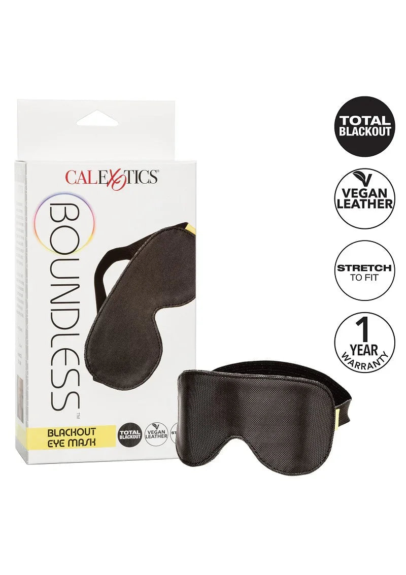 ♂ ♀ CalExotics Boundless Blackout Eye Mask - Happytoys Sexshop: Toys for Feeling Happy & Easy 😊 - Discreet geleverd