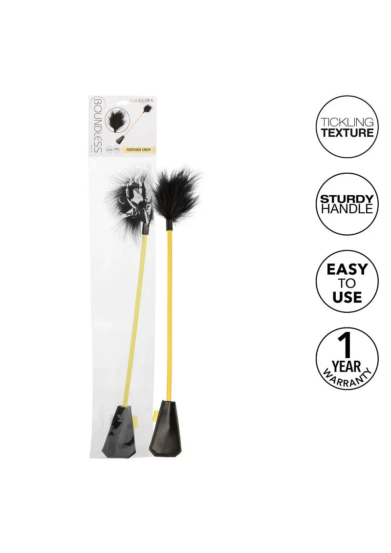 ♂ ♀ CalExotics Boundless Feather Crop - Happytoys Sexshop: Toys for Feeling Happy & Easy 😊 - Discreet geleverd