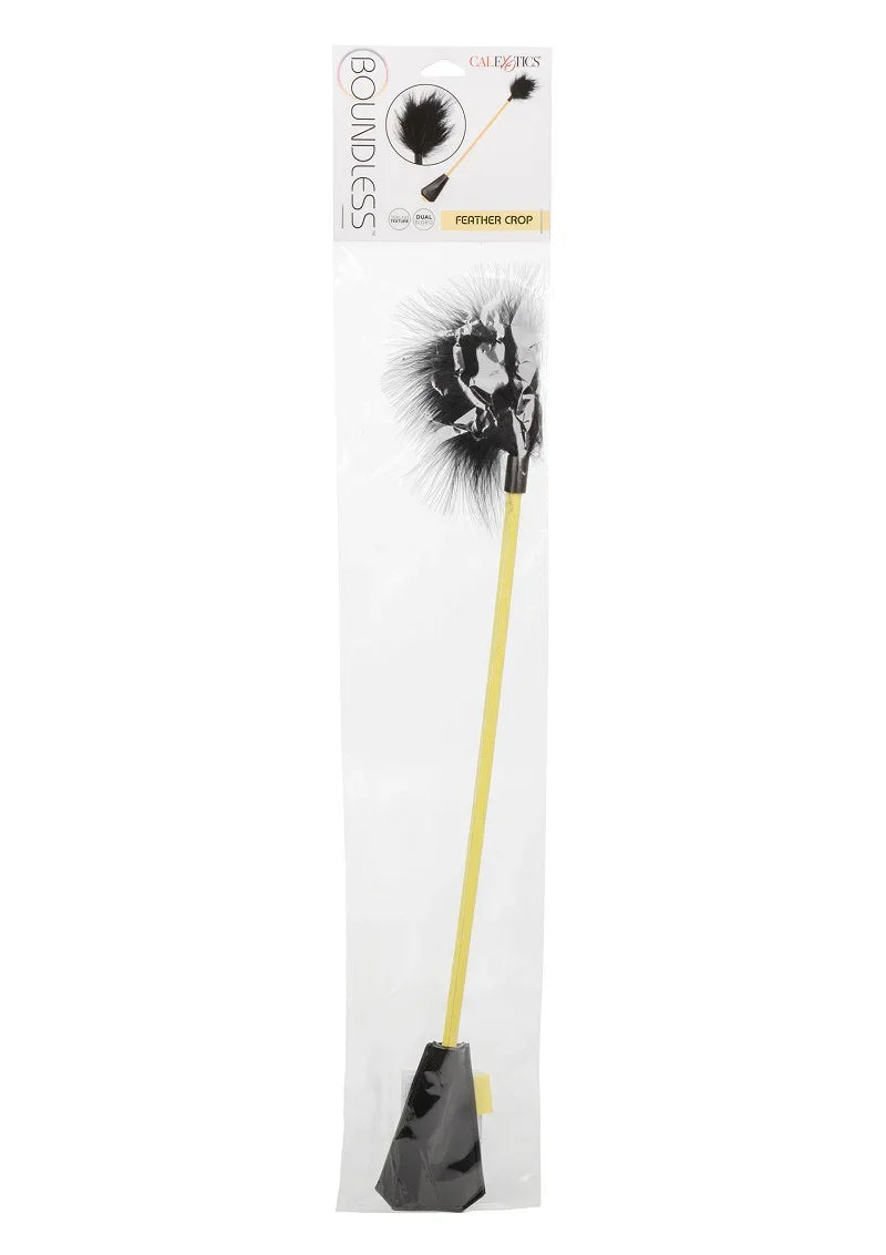 ♂ ♀ CalExotics Boundless Feather Crop - Happytoys Sexshop: Toys for Feeling Happy & Easy 😊 - Discreet geleverd