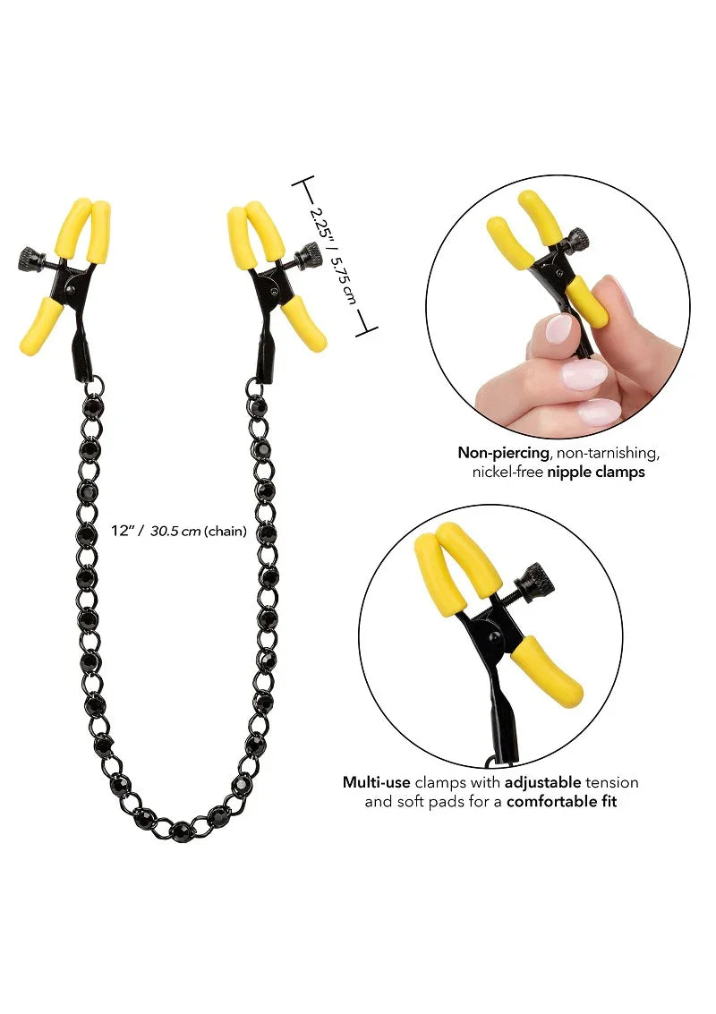 ♂ ♀ CalExotics Boundless Nipple Teasers - Happytoys Sexshop: Toys for Feeling Happy & Easy 😊 - Discreet geleverd