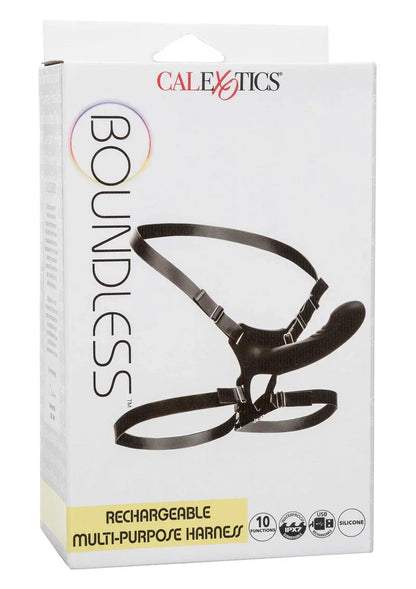 Boundless Rechargeable Multi-Purpose Harness by CalExotics - Happytoys Sexshop: Toys for Feeling Happy & Easy 😊 - Discreet geleverd