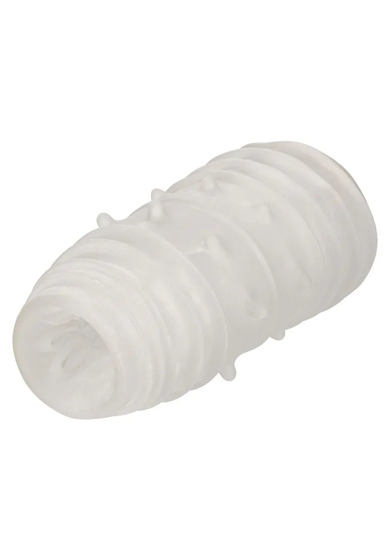 ♂ CalExotics Boundless Reversible Ribbed Stroker - Happytoys Sexshop: Toys for Feeling Happy & Easy 😊 - Discreet geleverd