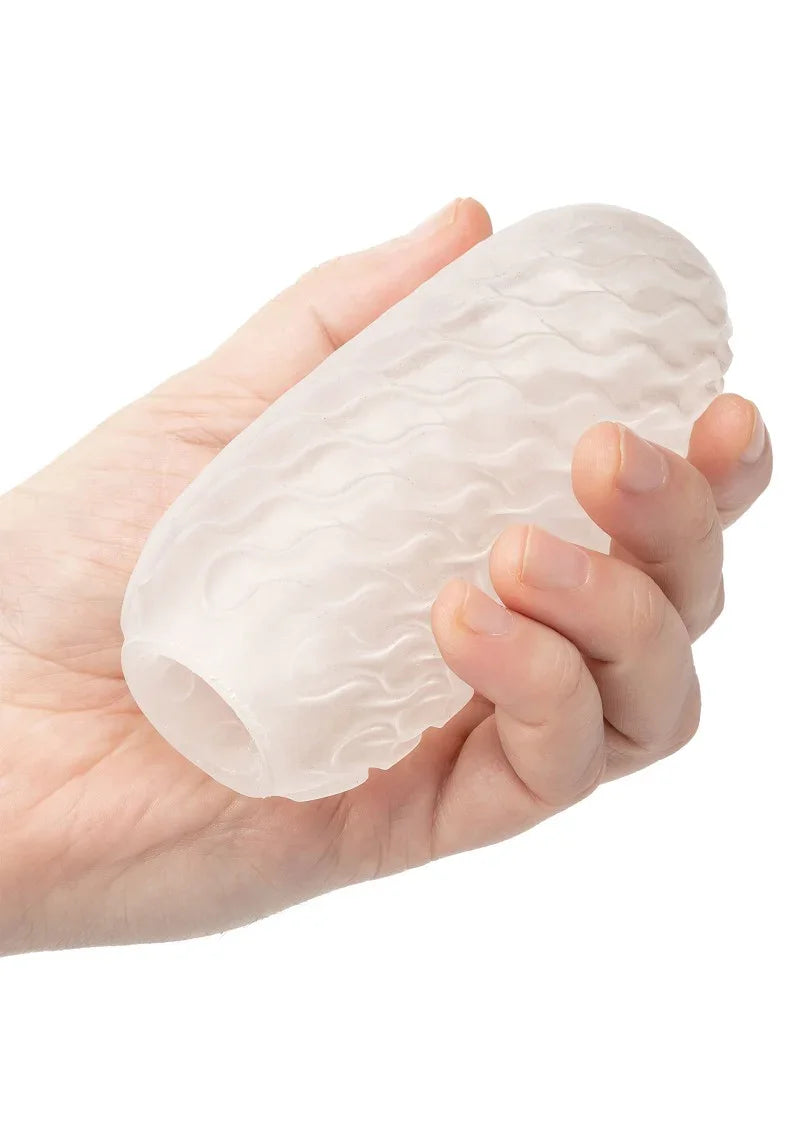 ♂ CalExotics Boundless Reversible Ribbed Stroker - Happytoys Sexshop: Toys for Feeling Happy & Easy 😊 - Discreet geleverd