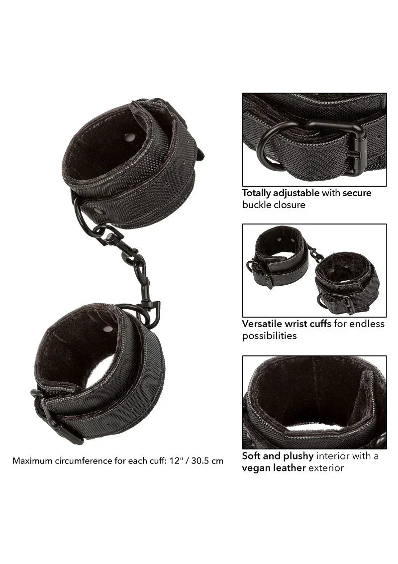 Boundless Wrist Cuffs by CalExotics - Happytoys Sexshop: Toys for Feeling Happy & Easy 😊 - Discreet geleverd