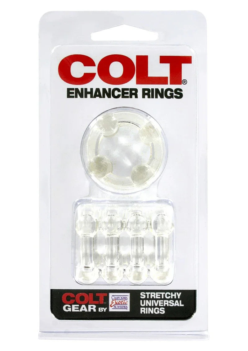 COLT Enhancer Rings by CalExotics - Happytoys Sexshop: Toys for Feeling Happy & Easy 😊 - Discreet geleverd